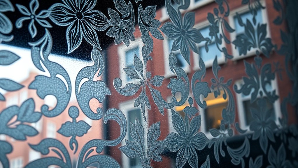 Patterned Decorative Glass Sutton