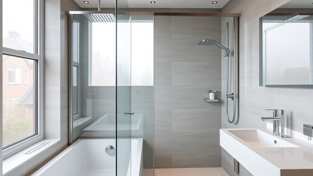 Semi-Frameless Shower Screens Sutton