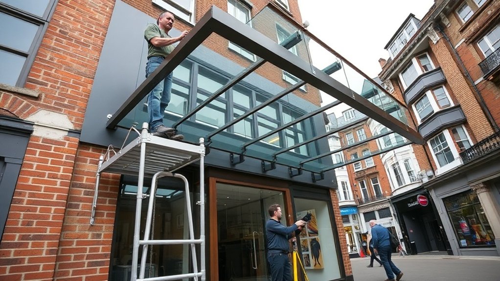 Shopfront Canopy Sutton