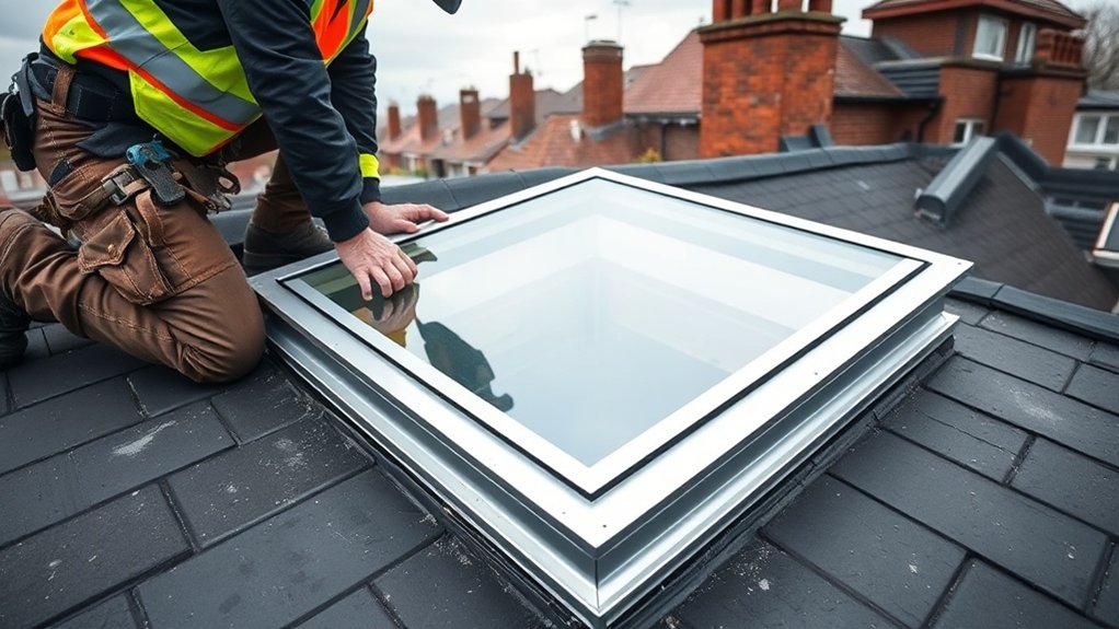 Skylight Installation The Wrythe