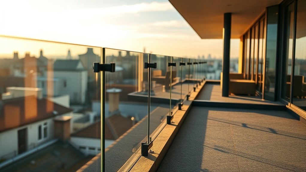 Terrace Glass Balustrades Sutton